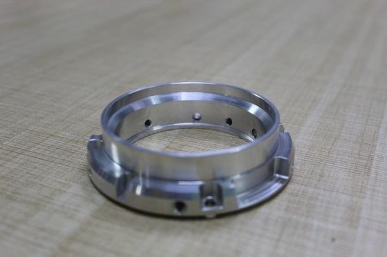 6063 CNC Milling Aluminum Parts Brightness Anodizing With Round Shape
