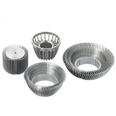 CNC Machining Aluminum Extrusion Parts Heat Sink Customization 0.03mm Tolerance