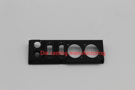 Instrument Shell Die Casting Parts Aluminum ADC12 With Black Powder Spraying