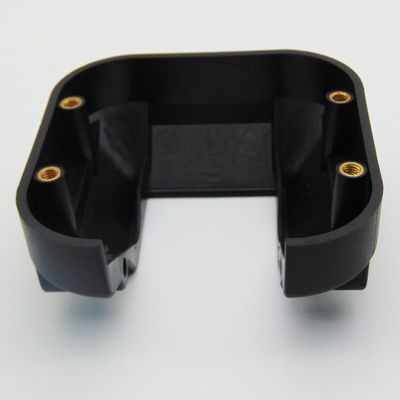 Black Plastic Injection Parts Fireproofing SPI 300K ABS Injection Molding For Assembling